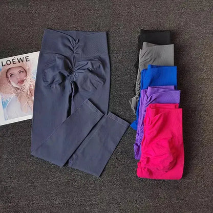High-end Yoga Pants Women Fitness Leggings High elastic Sports Pants Push UP Tights Running Leggings Breathable Gym Leggings Ethics-Sports
