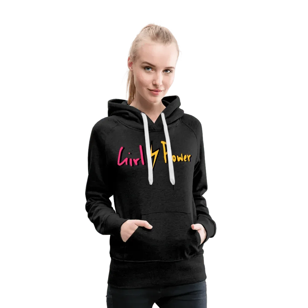 Individueller Frauen Premium Hoodie - Anthrazit