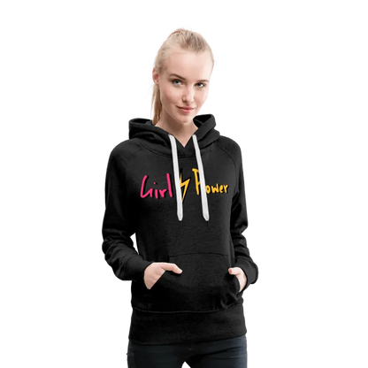 Individueller Frauen Premium Hoodie - Anthrazit