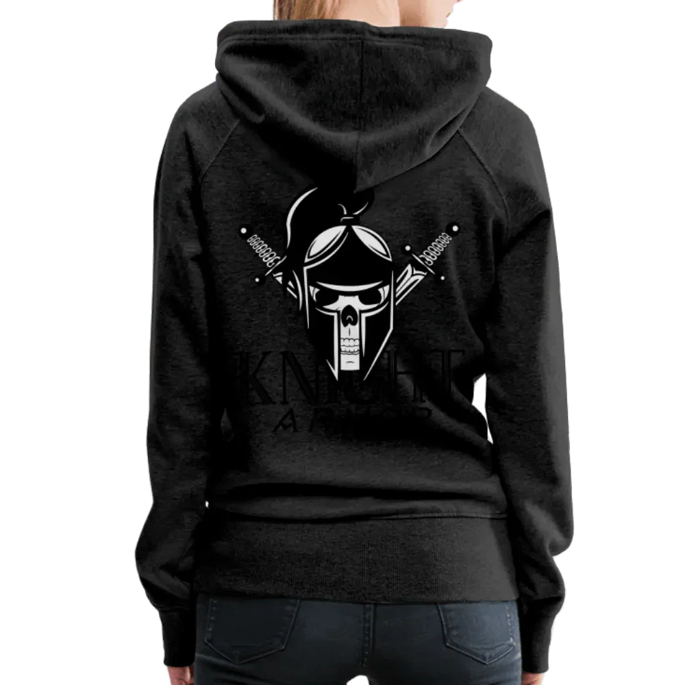 Individueller Frauen Premium Hoodie - Anthrazit
