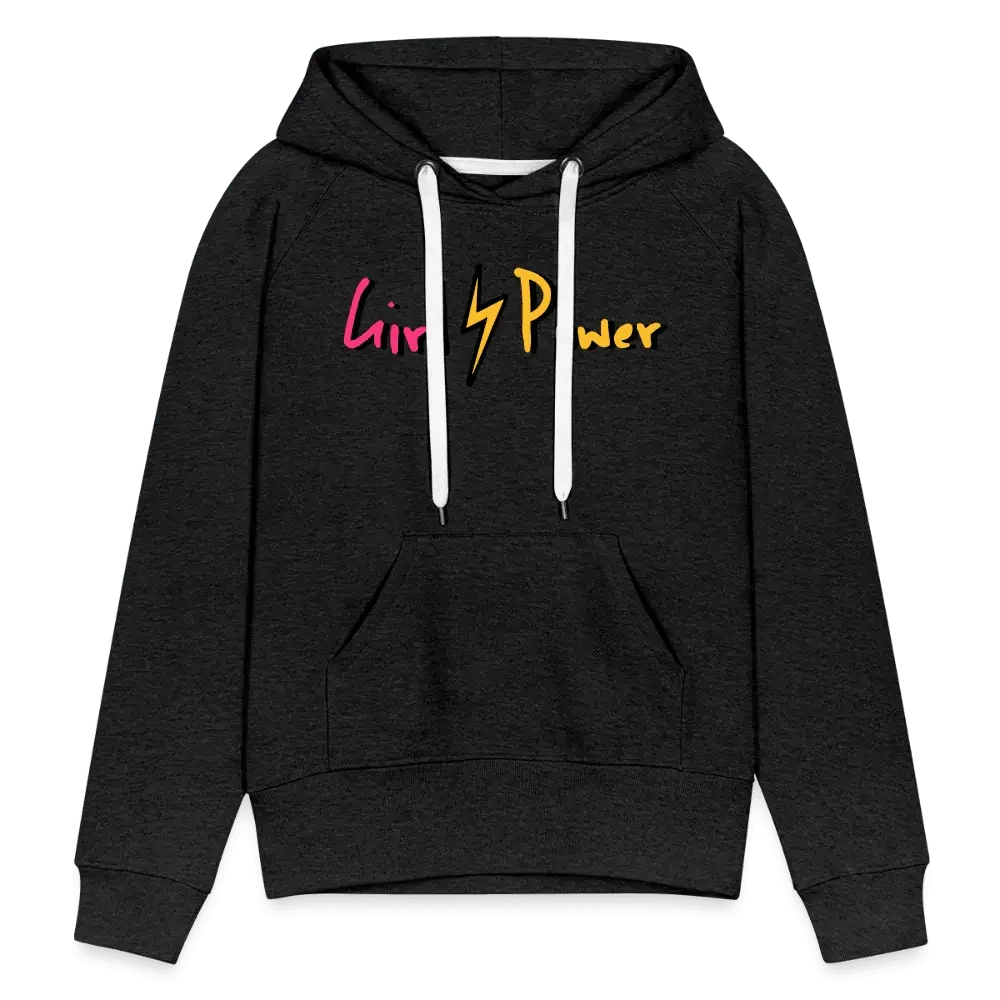 Individueller Frauen Premium Hoodie - Anthrazit