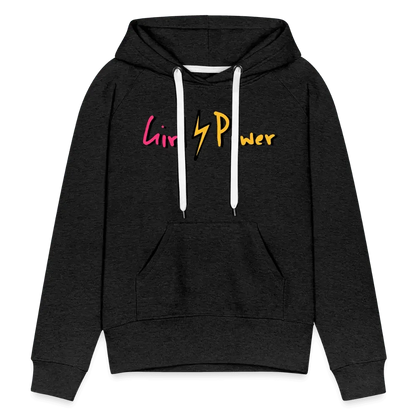 Individueller Frauen Premium Hoodie - Anthrazit