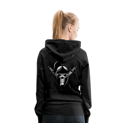 Individueller Frauen Premium Hoodie - Anthrazit