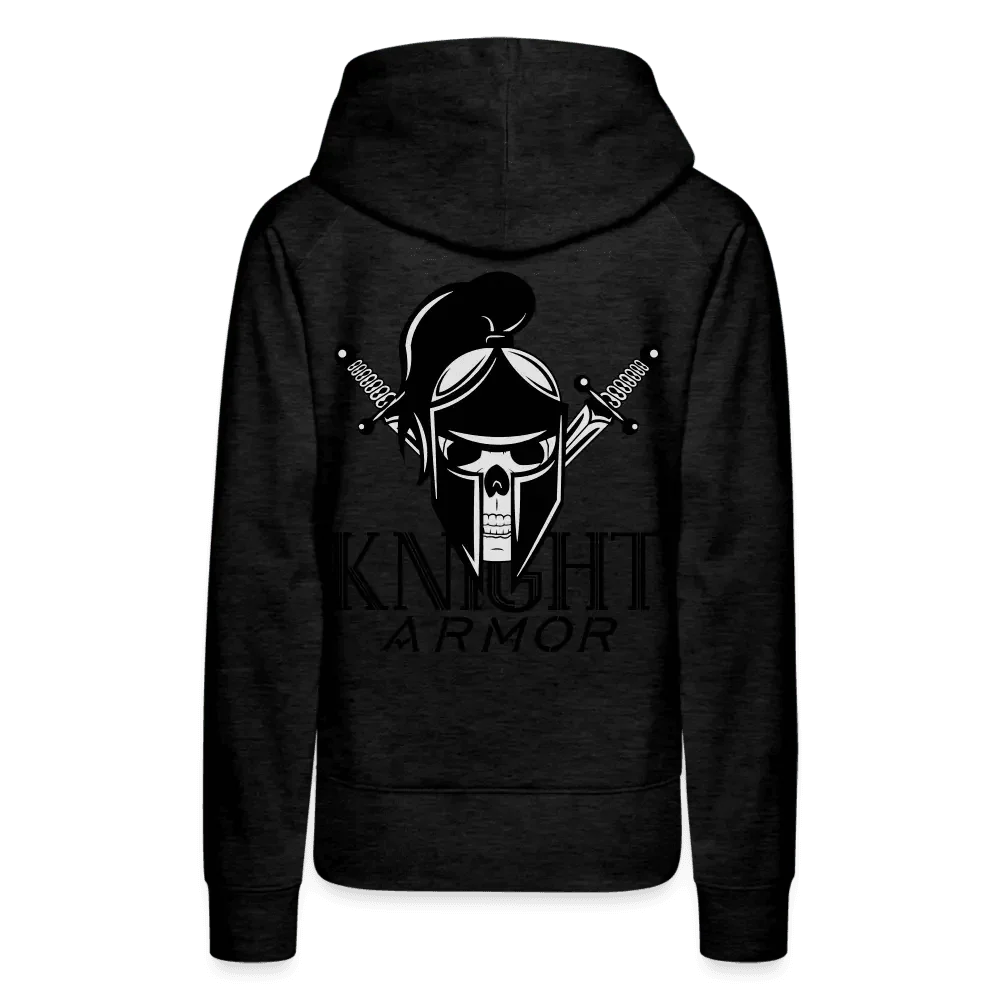 Individueller Frauen Premium Hoodie - Anthrazit