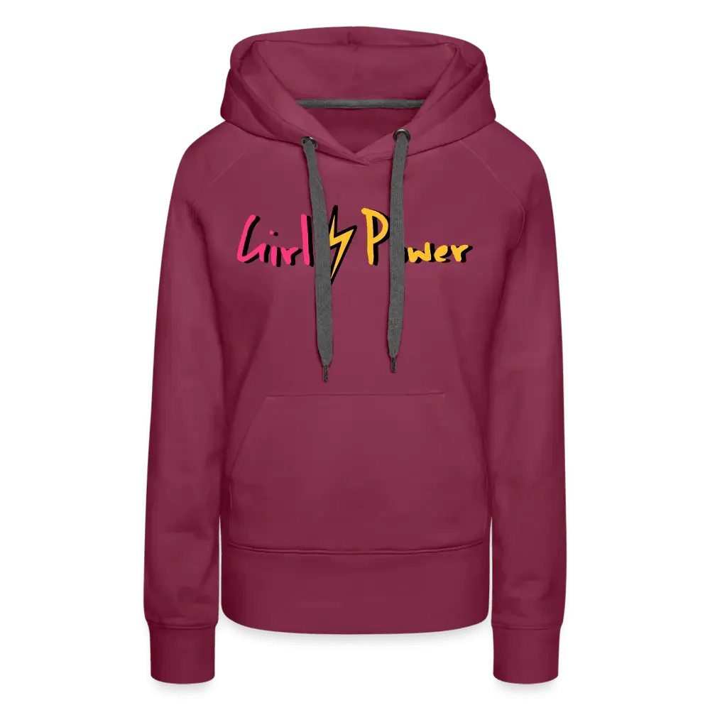 Individueller Frauen Premium Hoodie - Bordeaux