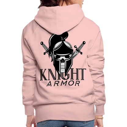 Individueller Frauen Premium Hoodie - Kristallrosa