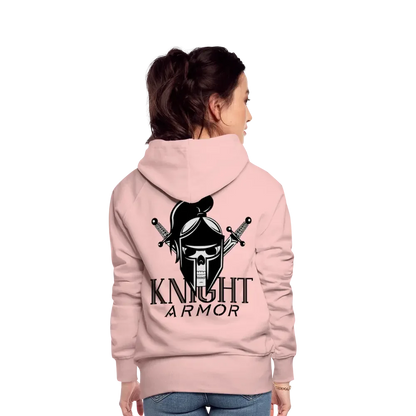 Individueller Frauen Premium Hoodie - Kristallrosa