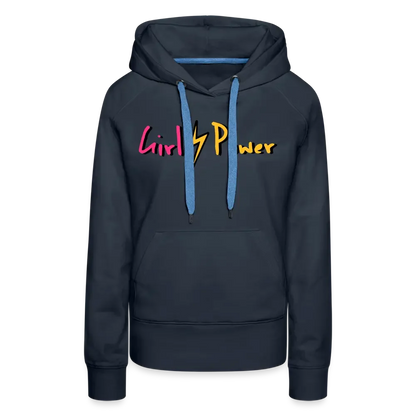 Individueller Frauen Premium Hoodie - Navy