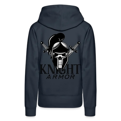 Individueller Frauen Premium Hoodie - Navy