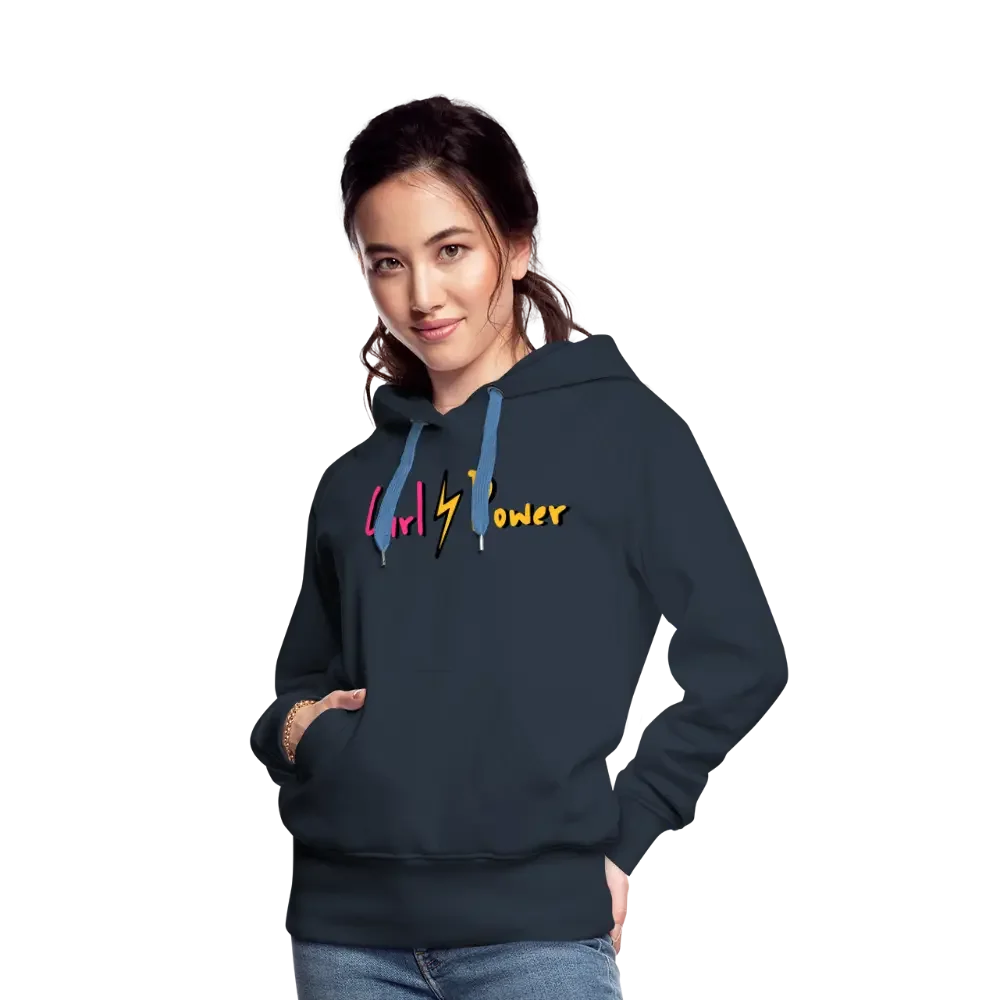 Individueller Frauen Premium Hoodie - Navy