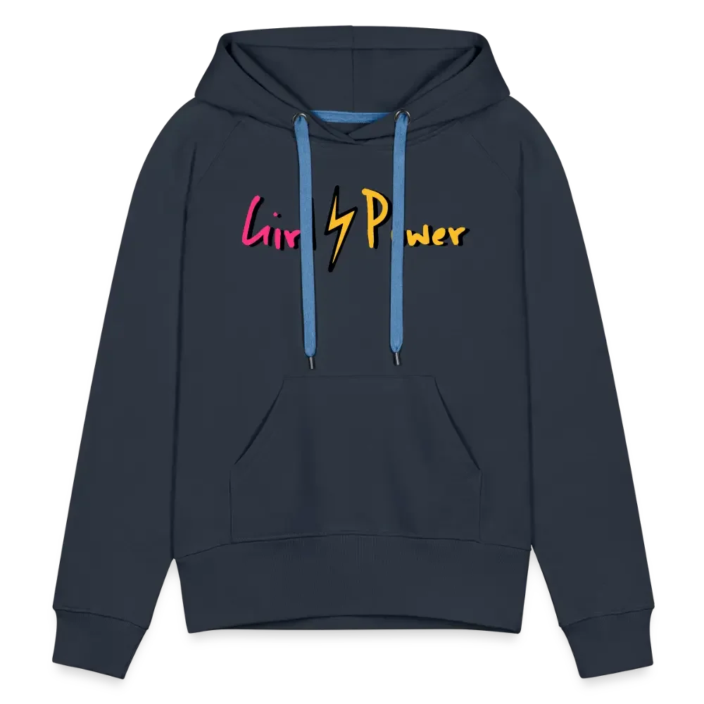 Individueller Frauen Premium Hoodie - Navy