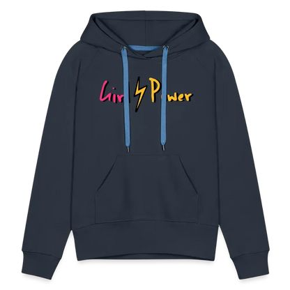Individueller Frauen Premium Hoodie - Navy
