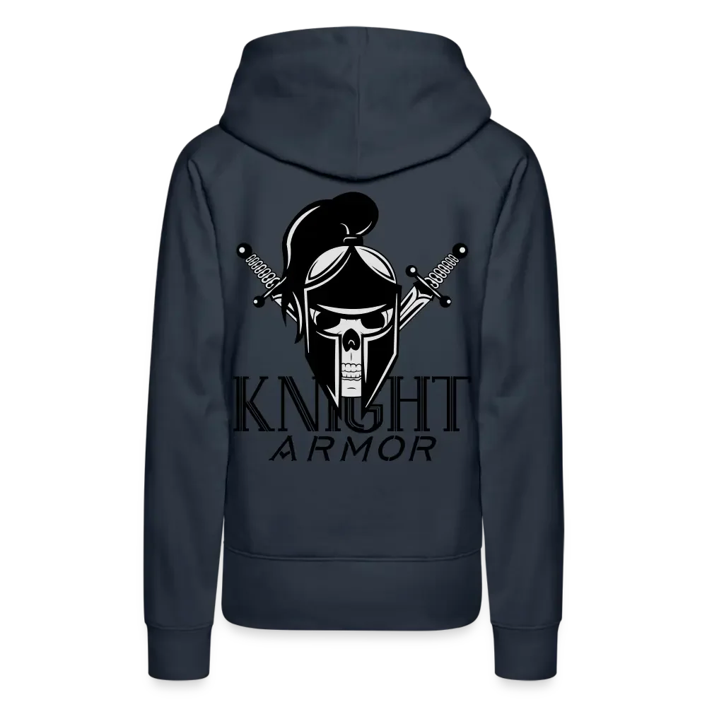 Individueller Frauen Premium Hoodie - Navy