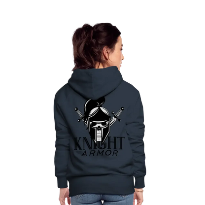 Individueller Frauen Premium Hoodie - Navy