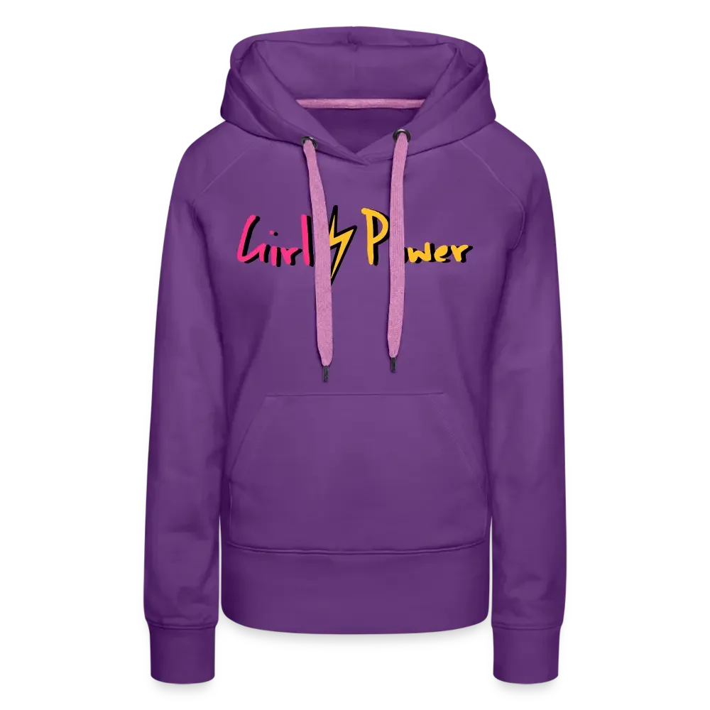 Individueller Frauen Premium Hoodie - Purple