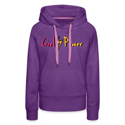 Individueller Frauen Premium Hoodie - Purple