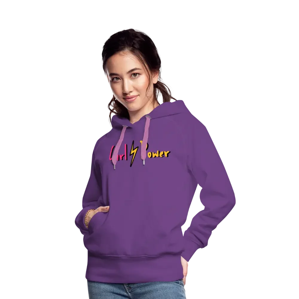 Individueller Frauen Premium Hoodie - Purple