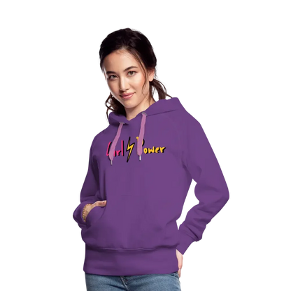 Individueller Frauen Premium Hoodie - Purple