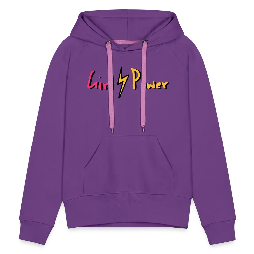 Individueller Frauen Premium Hoodie - Purple
