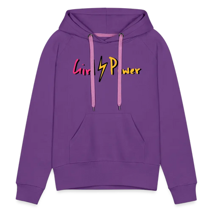Individueller Frauen Premium Hoodie - Purple