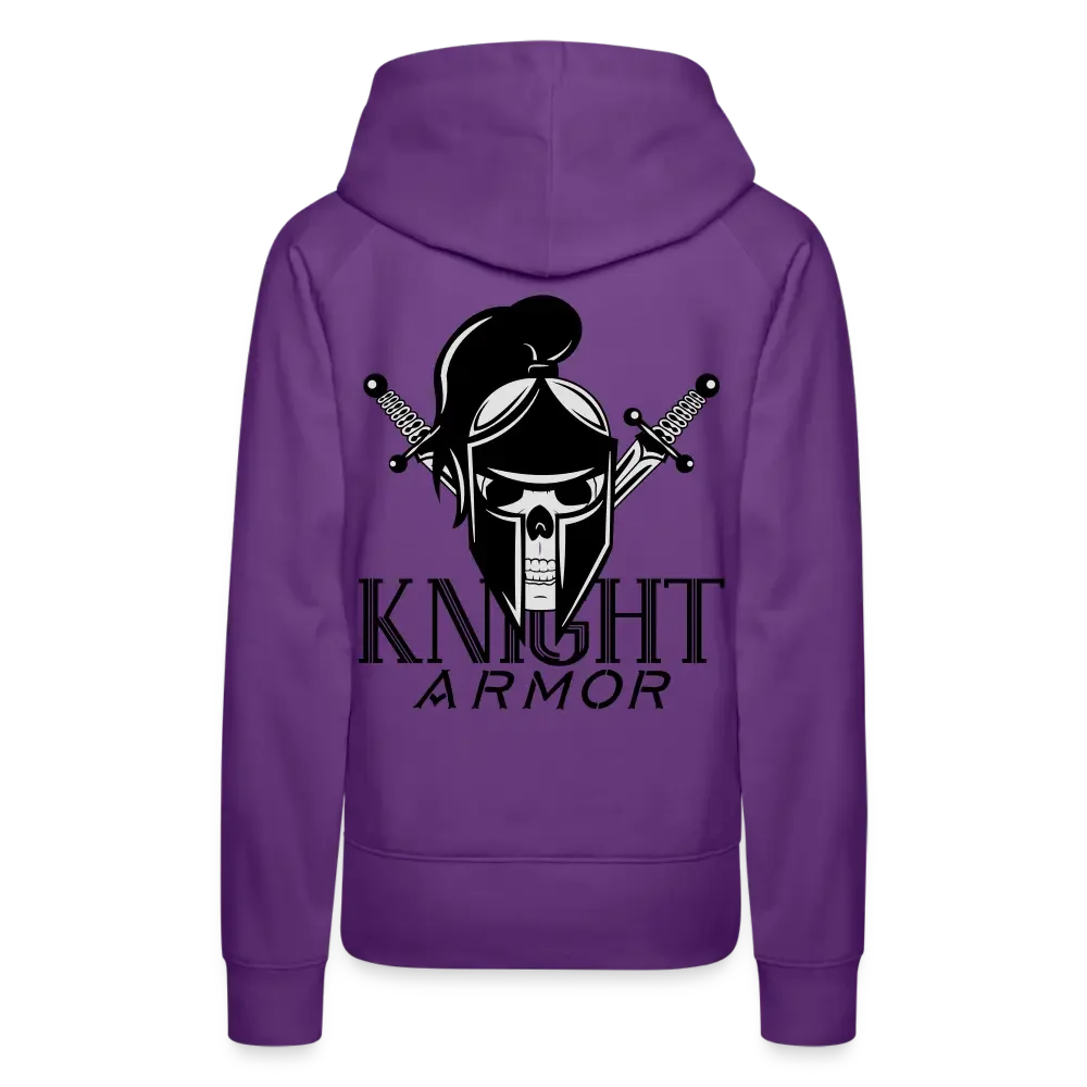 Individueller Frauen Premium Hoodie - Purple