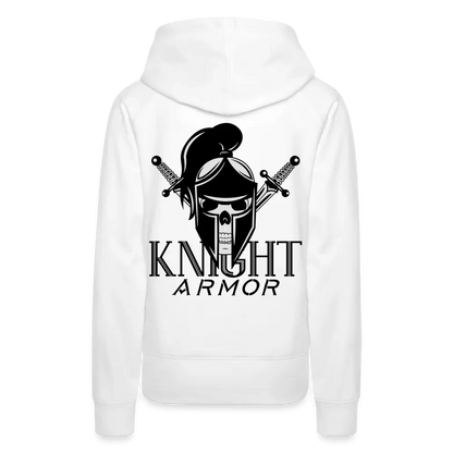 Individueller Frauen Premium Hoodie - weiß