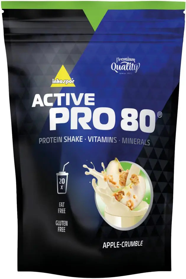 Inkospor Active Pro 80, 500g Beutel / verschiedene Geschmäcker NEUE MENGEN Metasport