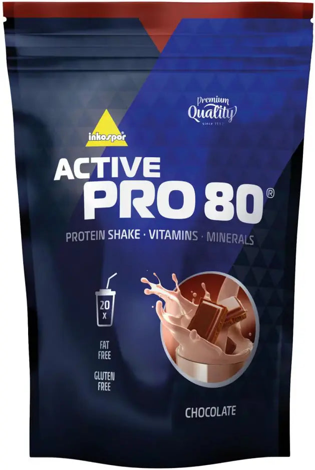 Inkospor Active Pro 80, 500g Beutel / verschiedene Geschmäcker NEUE MENGEN Metasport