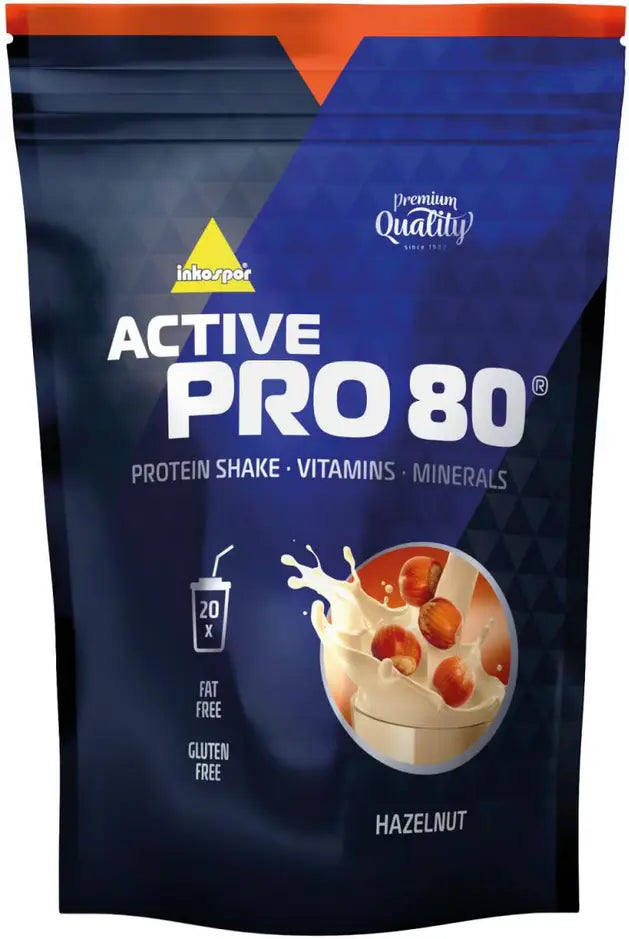 Inkospor Active Pro 80, 500g Beutel / verschiedene Geschmäcker NEUE MENGEN Metasport