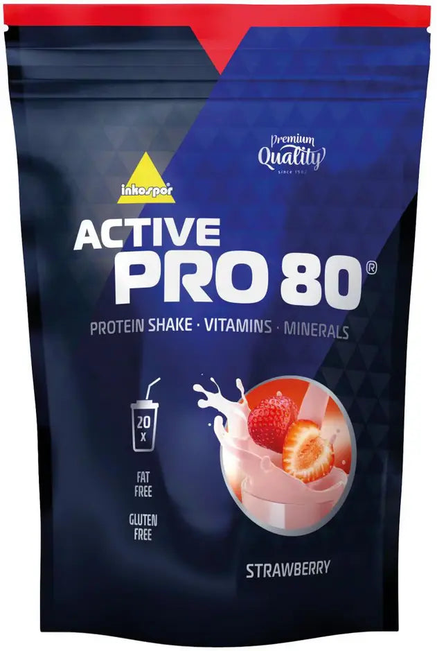 Inkospor Active Pro 80, 500g Beutel / verschiedene Geschmäcker NEUE MENGEN Metasport