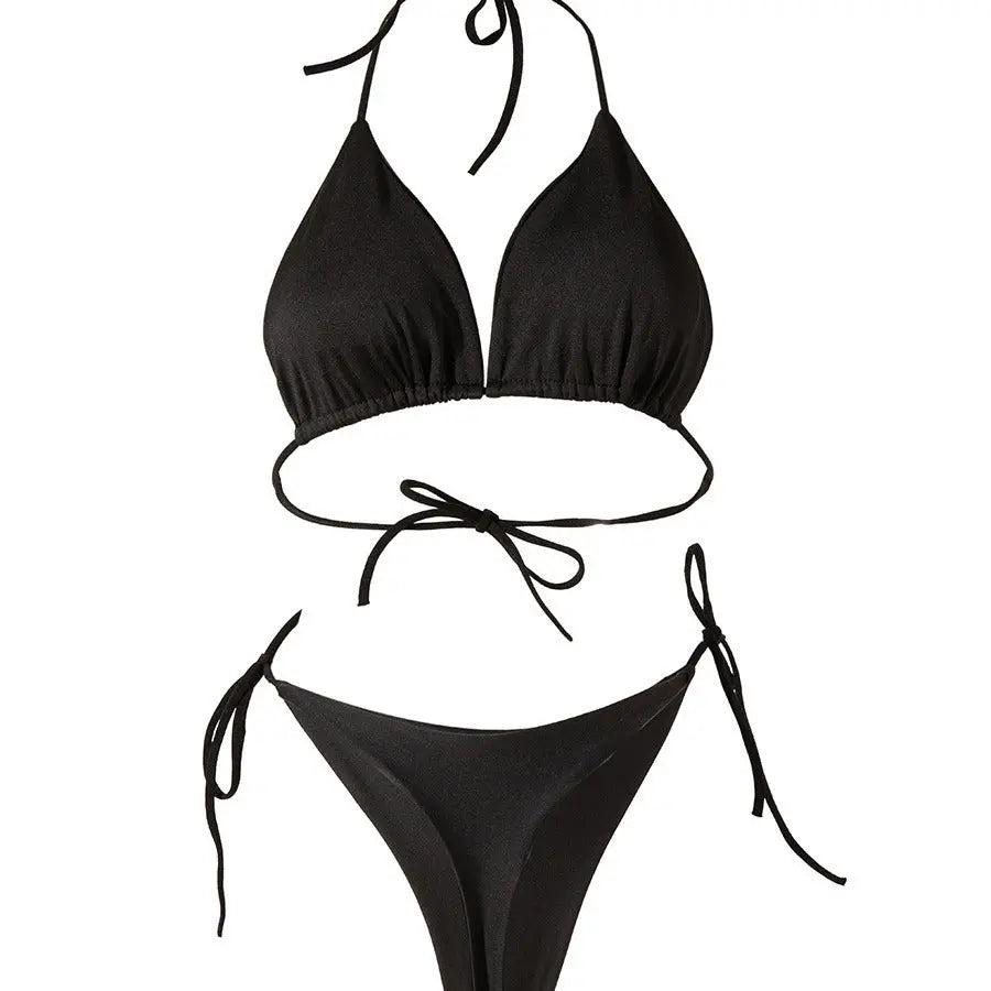 Lace-up Bikini Three-point T-back mit Chest Pad Ethics Sports