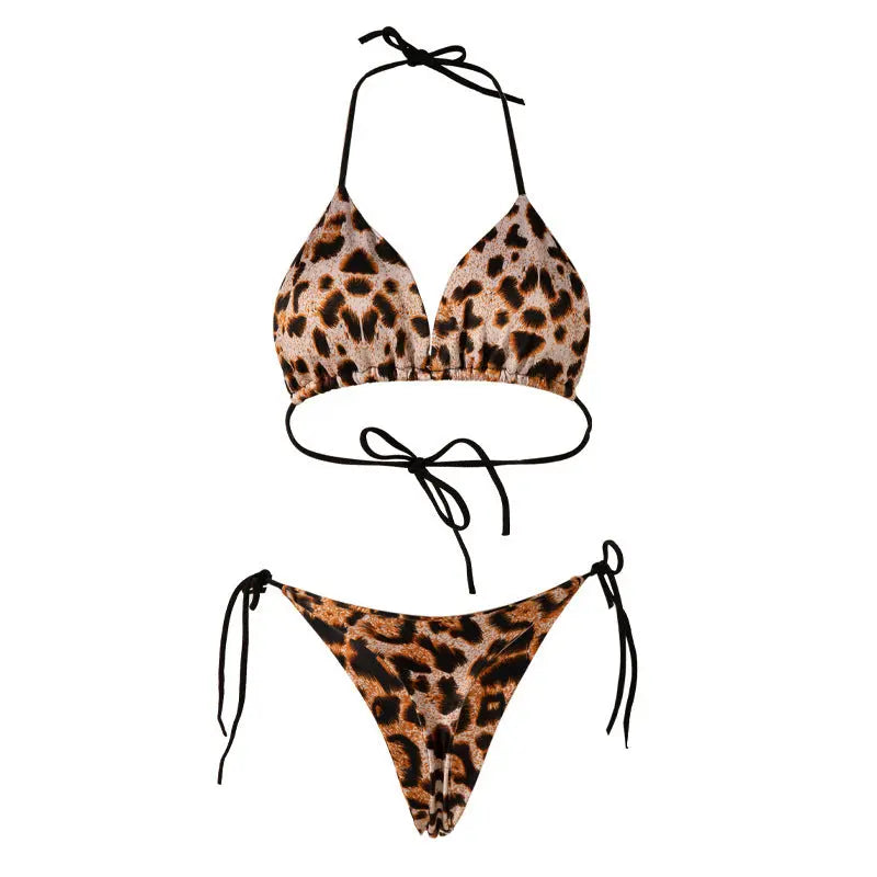Lace-up Bikini Three-point T-back mit Chest Pad Ethics Sports