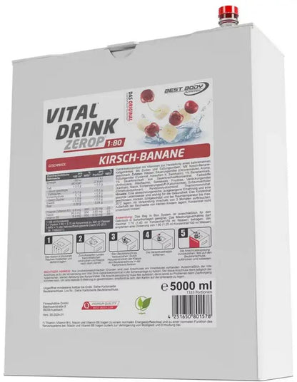 Mach mehr aus deinem Training! VITAL Drink Zerop Ethics Sports