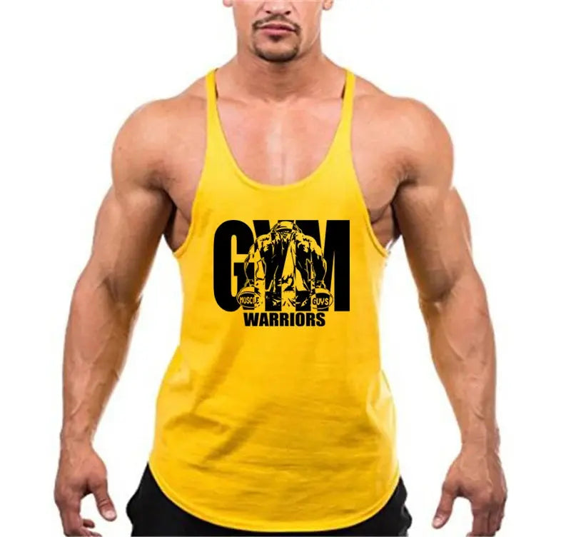 Men's Fitness Bodybuilding / Gym Y-Back Tank Top Baumwolle / Breathable Ethics-Sports