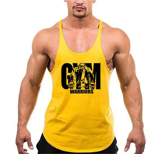 Men's Fitness Bodybuilding / Gym Y-Back Tank Top Baumwolle / Breathable Ethics-Sports