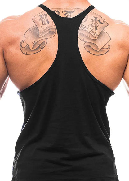 Men's Fitness Bodybuilding / Gym Y-Back Tank Top Baumwolle / Breathable Ethics-Sports