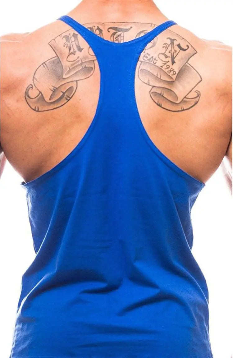 Men's Fitness Bodybuilding / Gym Y-Back Tank Top Baumwolle / Breathable Ethics-Sports