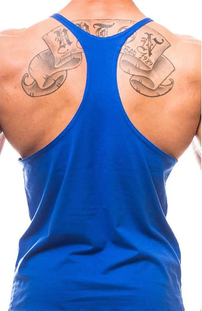 Men's Fitness Bodybuilding / Gym Y-Back Tank Top Baumwolle / Breathable Ethics-Sports