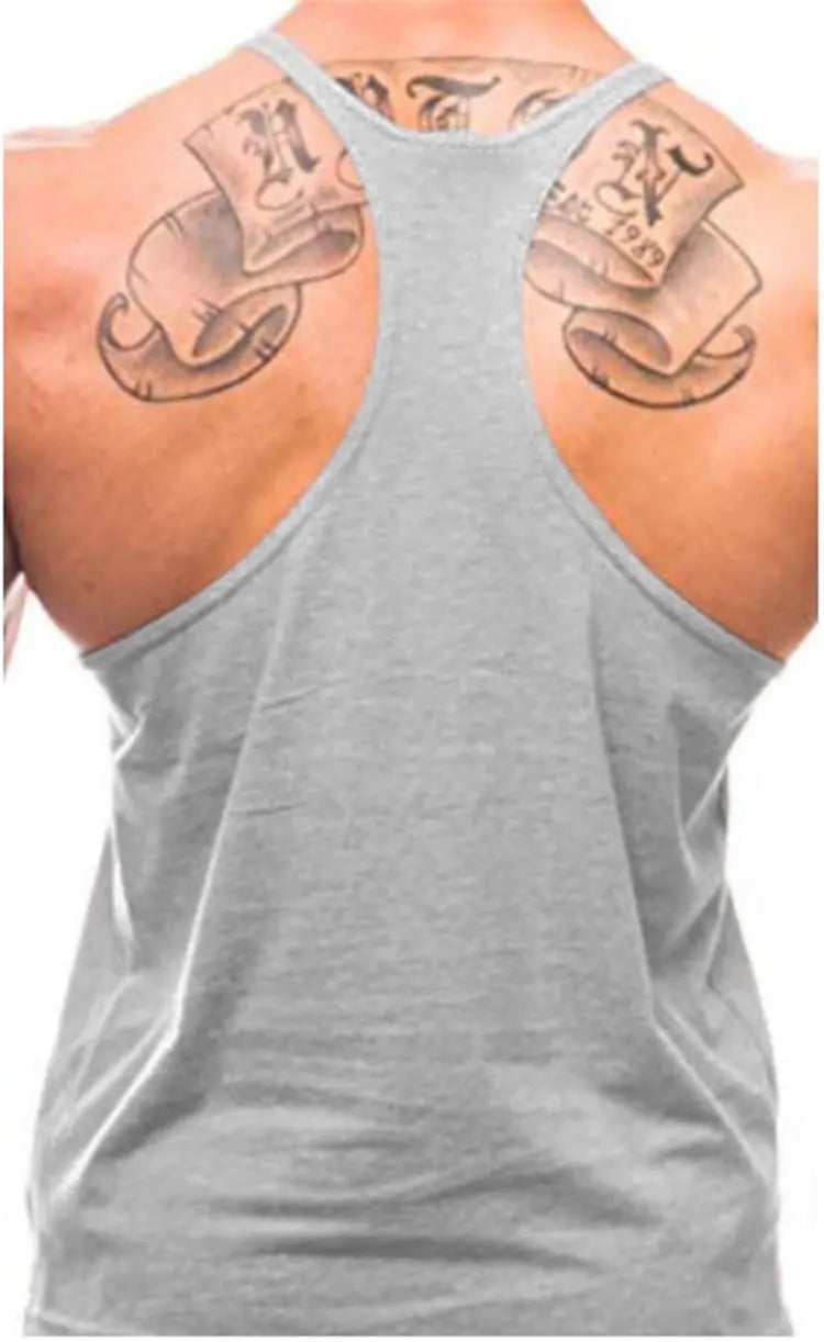 Men's Fitness Bodybuilding / Gym Y-Back Tank Top Baumwolle / Breathable Ethics-Sports