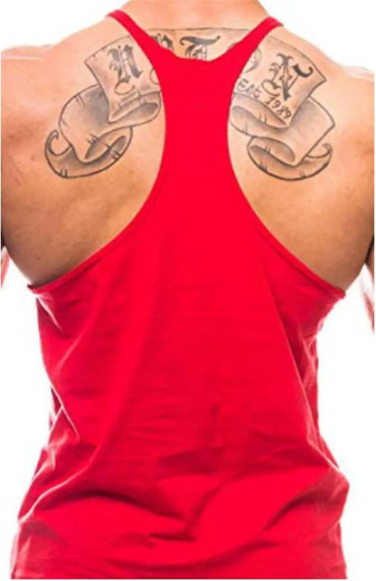 Men's Fitness Bodybuilding / Gym Y-Back Tank Top Baumwolle / Breathable Ethics-Sports