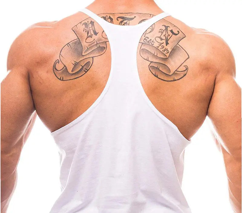 Men's Fitness Bodybuilding / Gym Y-Back Tank Top Baumwolle / Breathable Ethics-Sports