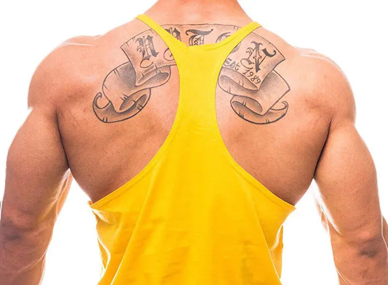 Men's Fitness Bodybuilding / Gym Y-Back Tank Top Baumwolle / Breathable Ethics-Sports