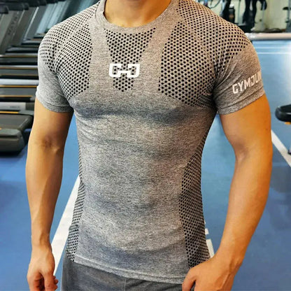 Men's Quick Dry Sport / Fitness T-shirt mit Short Sleeve Ethics-Sports