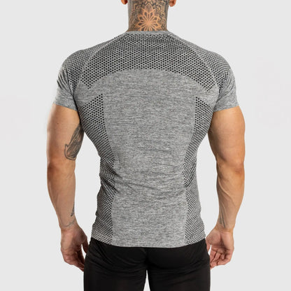 Men's Quick Dry Sport / Fitness T-shirt mit Short Sleeve Ethics-Sports