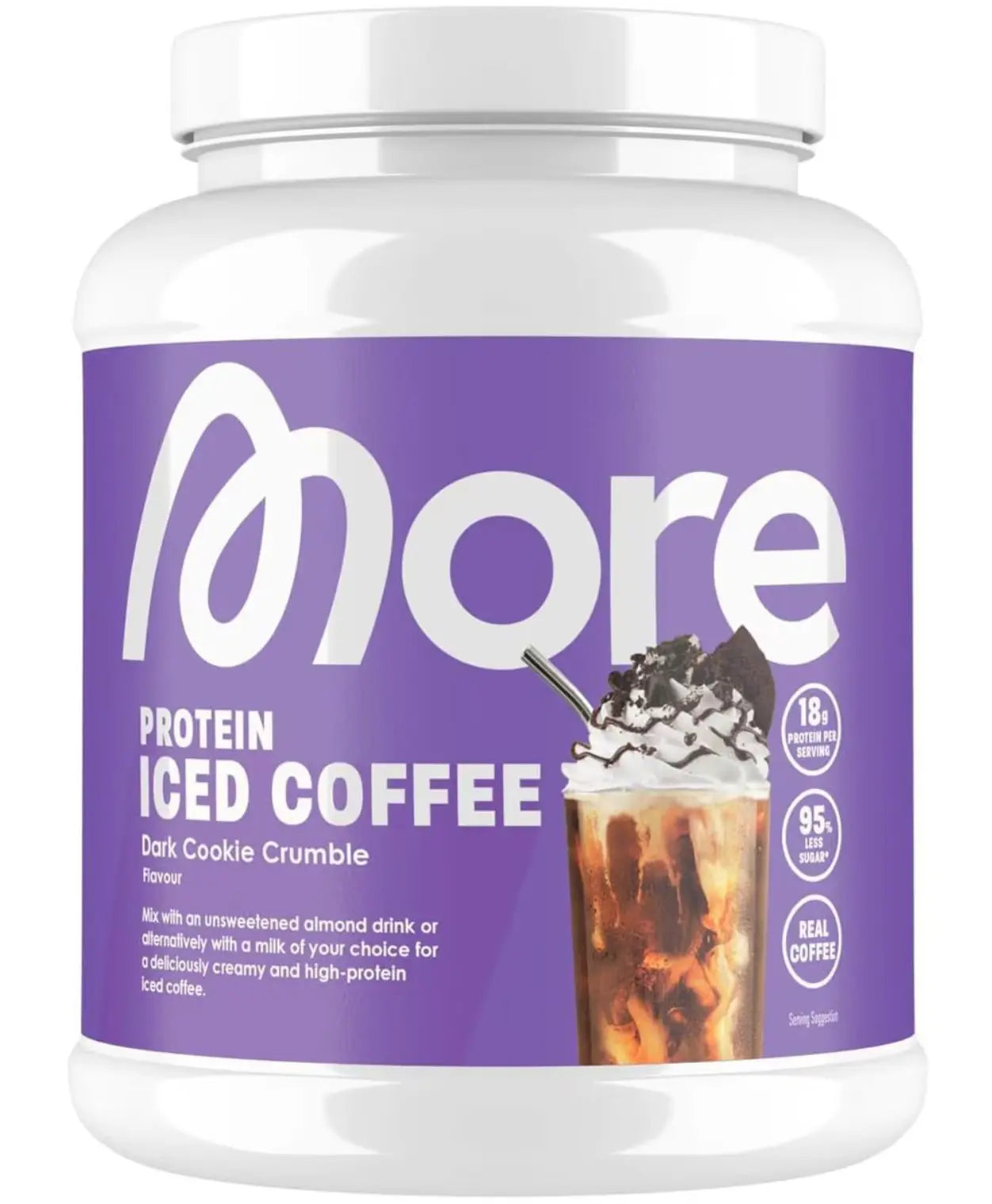 More Protein Iced Coffee, 500 g Dose     SCHNELL VERGRIFFEN Metasport