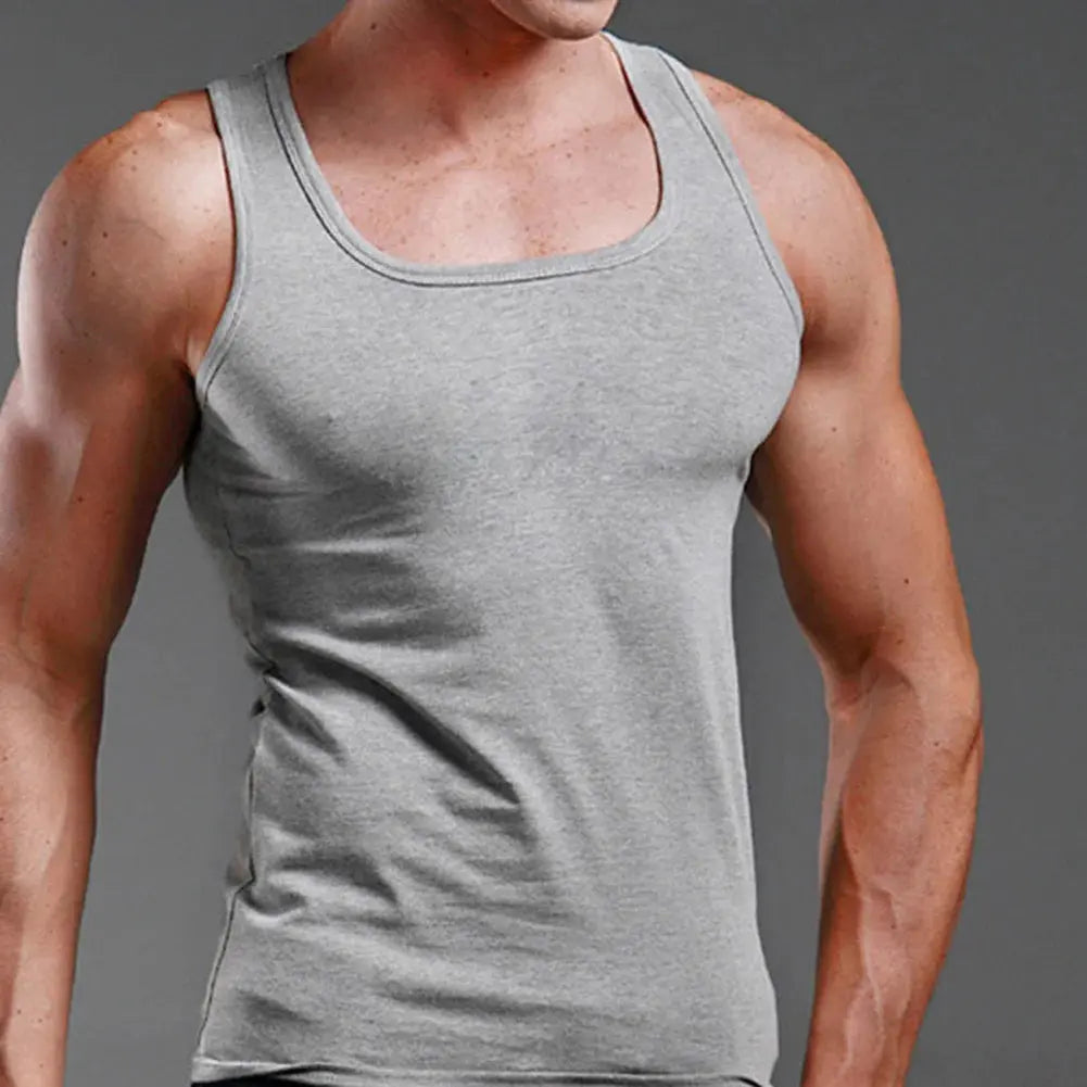New Men's Baumwolle Sports / Bodybuilding Tank Top mit Quick Dry Ethics-Sports