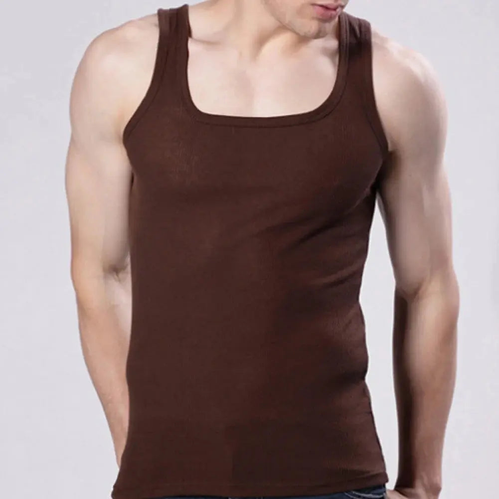 New Men's Baumwolle Sports / Bodybuilding Tank Top mit Quick Dry Ethics-Sports