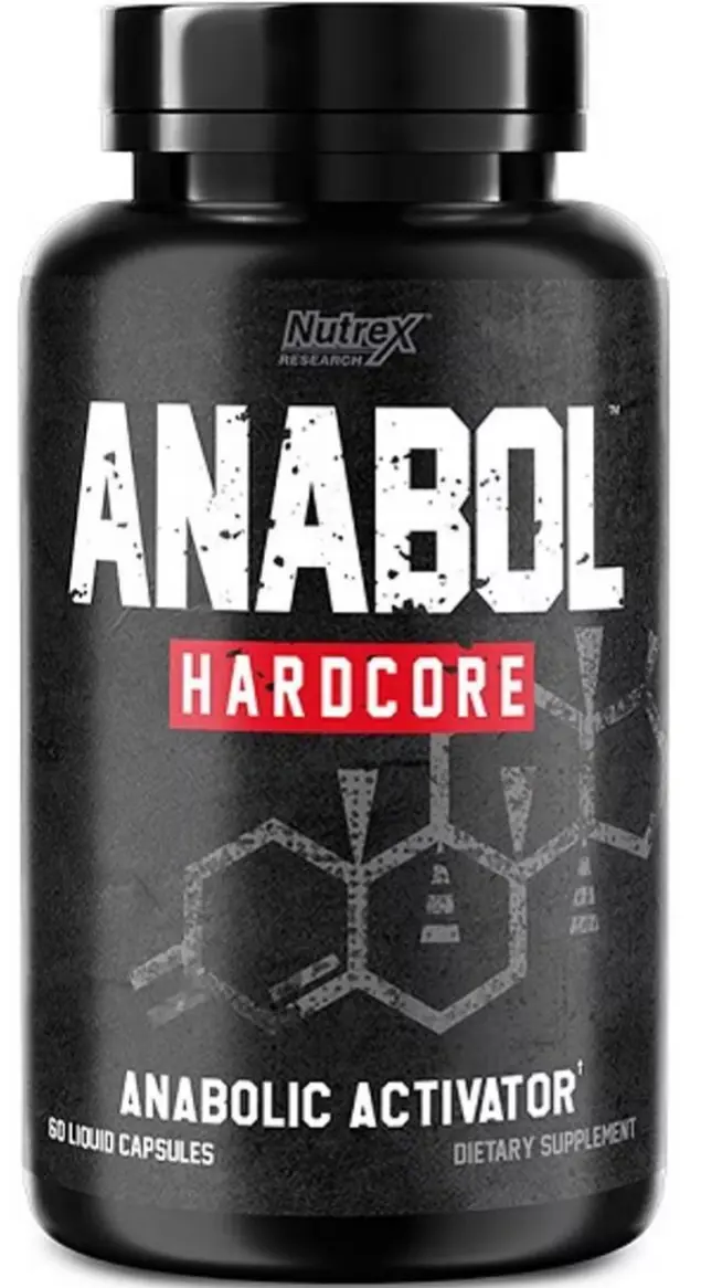 Nutrex Research Anabol Hardcore, 60 und 120 Kapseln Metasport