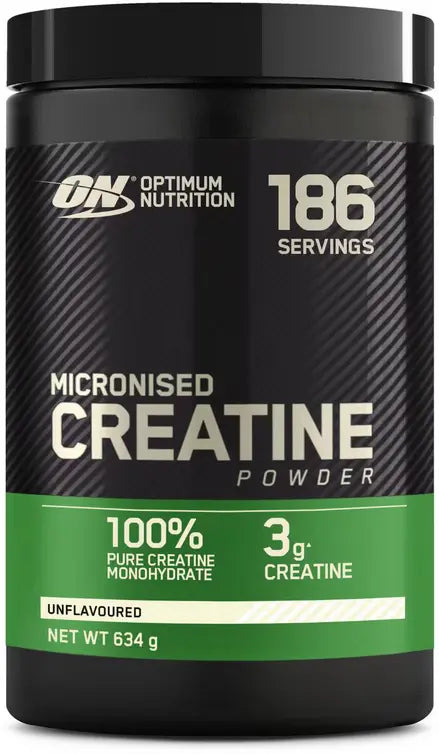 Optimum Nutrition Micronised Creatine Powder, 634 g Dose, Unflavoured Metasport