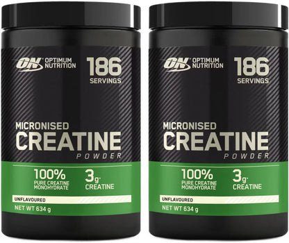 Optimum Nutrition Micronised Creatine Powder, 634 g Dose, Unflavoured Metasport